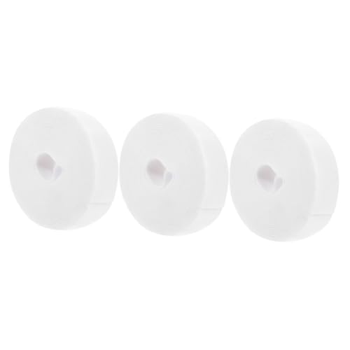 Mikikit 3pcs Hook Loop Tape for Cable Organization Fastening Back Fastening Tape