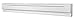 Cadet F Series 72" Electric Baseboard Heater (Model: 6F1500W, Part: 09956), 5120/3840 BTU, 240/208 Volt, 1500/1125 Watt, White
