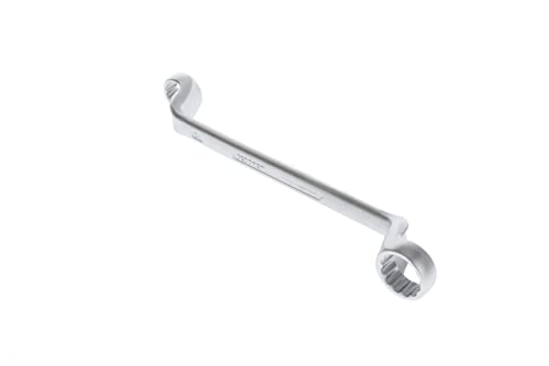 GEDORE Double-ended ring spanner, AF 24+30 mm, Offset, 5° angled, Slender, Bi-hex, UD profile, Spanner, 2 24X30 - Image 4