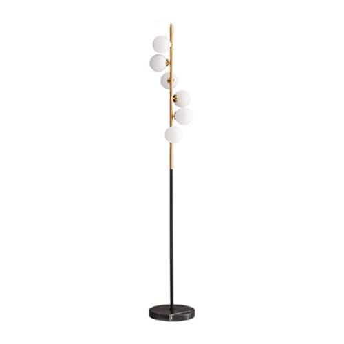 Lampe Luod liseuse haricot magique et lampadaire simple de salon en boule de verre - 2