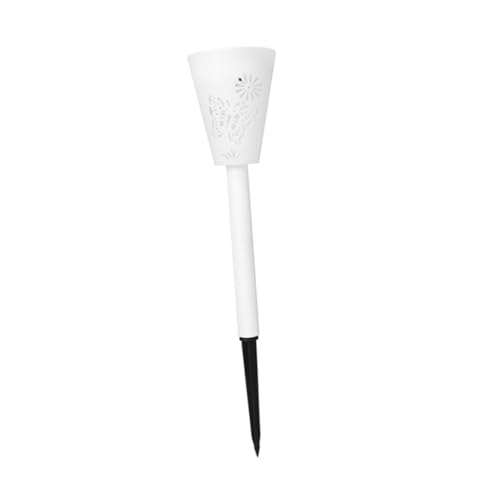 HAMPPLIES Lámpara Solar de Jardín con Diseño Mariposas Luz Blanca Ajustable para Césped y Exteriores Iluminación Paisajística Energía Solar Decorativa Color Aleatorio Color Aleatorio
