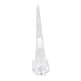 Pipette Tip with Filter, Universal Liquid Pipettor Tip, High Transparency PP Plastic Pipette Filter Tip for Laboratory Use, Excellent Airtightness and Compatibility with, (1000PCS 4.6cm Lengthen