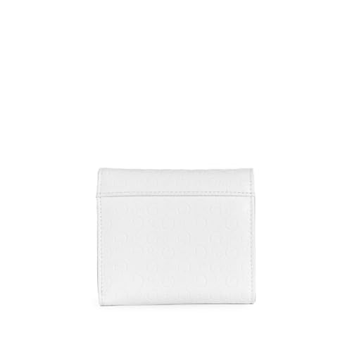 Image of Guess Women's White Textured Wallet| Ladies Purse Handbags | Gift For Ladies