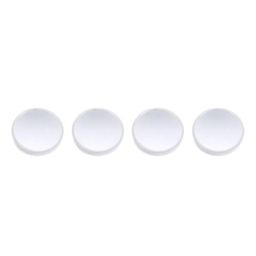 JEWEDECO 4pcs Microscope Reflector Mirrors Made of Safe Glass Easy to Install Essential for Efficient Optical Experiments