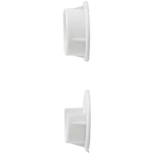 Stanley N154-567 Pr/1 x 7: John Sterling Closet Pole Sockets (BC-0037), Pack of 1, White