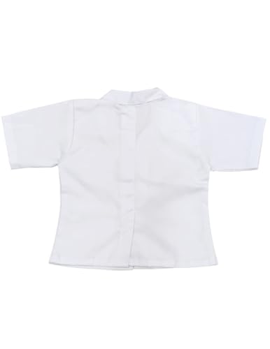 Image of BookMyCostume Doctor Physician White Coat with Stethoscope Medical Professional Community Helper Kids Fancy Dress Costume 4-5 years