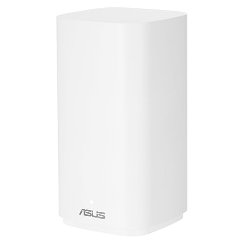 ASUS ZenWiFi BD4 Outdoor   Router Extensible WiFi 7 Doble Banda, 3600 Mbps, 238 m2, Dos Puertos 2.5G, IP65, PoE, Montaje en Pared y Poste, Controles de Seguridad y parentales, Smart Home Master SSIDs