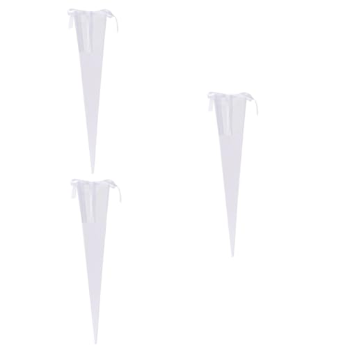 NOLITOY 15pcs Single Rose Packaging Bags Elegant Design for Valentine's Day Flowers Crafts Jewelry Storage and Construction