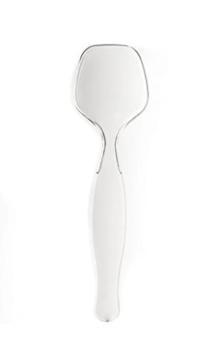 Clear Plastic Disposable Serving Spoons Large 8.5 inches Serving Utensils Heavy Duty Ideal for Soups, Salads Buffet Catering Restaurants Party Weddings - Pack of 144