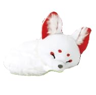 Amazon.co.jp: ちょコンとキツネ キツネ ぬいぐるみ (くるんとおねむ