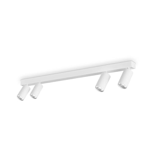 Ideal Lux PROFILO Barra Faretto da Soffitto a 4 Luci Bianca
