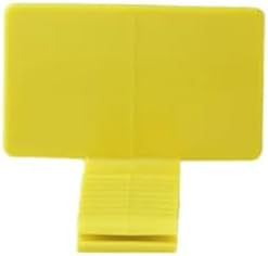 20/Pk Dental Sensor Holders XCP-XP Disposable Adhesive Holders Compared for Anterior Posterior Endotab and Bitetab Color Coded (Yellow Posterior)