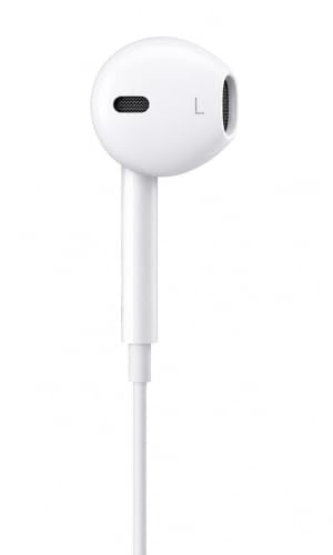 Image of Pliff Wired Earphones with Lightning Connector, White | Hi-Fi Sound, Lightweight and Comfortable Wear, In-Line Microphone, Compatible with 14 /13 /12 /11 /XR /XS /X /8 /7 /Pro Max