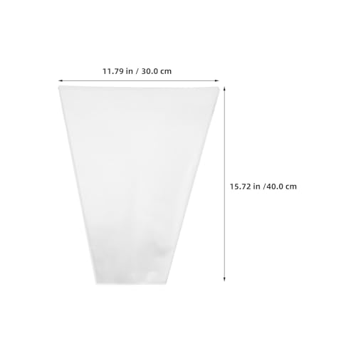 Fleurs fraîches sans flétrissement grâce aux 100pcs transparents Homoyoyo