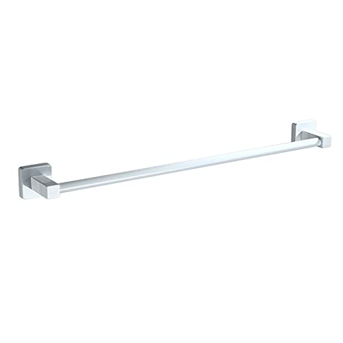 Porte-serviettes salle de bain blanc acier inoxydable mural 50cm