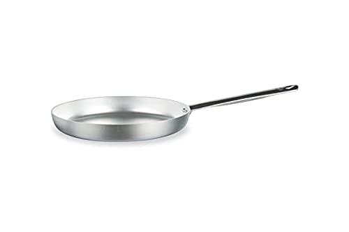 Pentole Agnelli Padella per Friggere, Acciaio Inossidabile, Argento, 22 cm