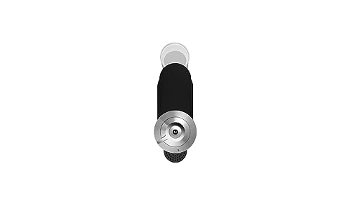 Nespresso Vertuo Next Deluxe Compact and Slim-Fit Design Coffee and Espresso Machine for 6 Cup Sizes of Coffee (Pure Chrome) with Nespresso Vertuo Sample Pack 12 Capsules (2 Items)