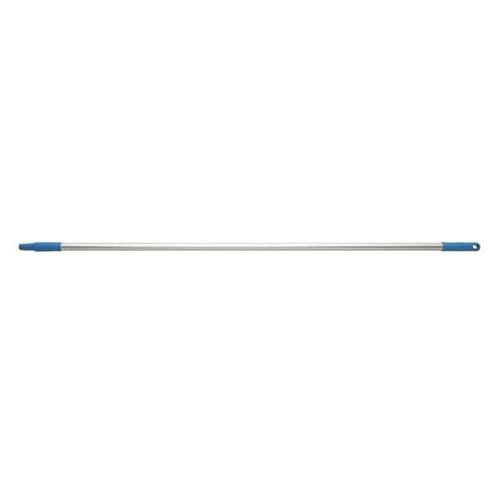 Image of Vikan 1460mm Color Coded Handle, 1 in Dia, Blue, Aluminum 29593-1 Each