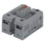 CARLO GAVAZZI RK2A60D75P 2-Pole Panel Mount SSR, Built-in OVERVOLTAGE Protection, Certified EN60335-1, Control Voltage UC 4-32 VDC, Operating Voltage UE 42-660 VAC 1200 VP, Rated Current