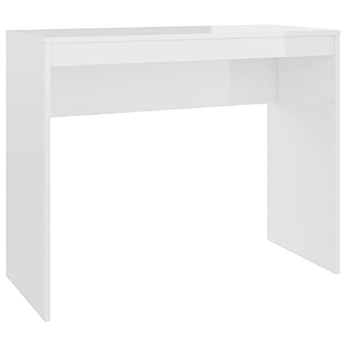 vidaXL Schreibtisch Computertisch Büromöbel Büro PC Tisch Arbeitstisch Bürotisch Laptoptisch Konsolentisch Hochglanz-Weiß 90x40x72cm Holzwerkstoff vidaXL Schreibtisch Computertisch Büromöbel Büro PC Tisch Arbeitstisch Bürotisch Laptoptisch Konsolentisch Hochglanz-Weiß 90x40x72cm Holzwerkstoff