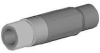 Kennametal 2015673 7/16" TLVE-AP Series tungsten carbide long venturi nozzle