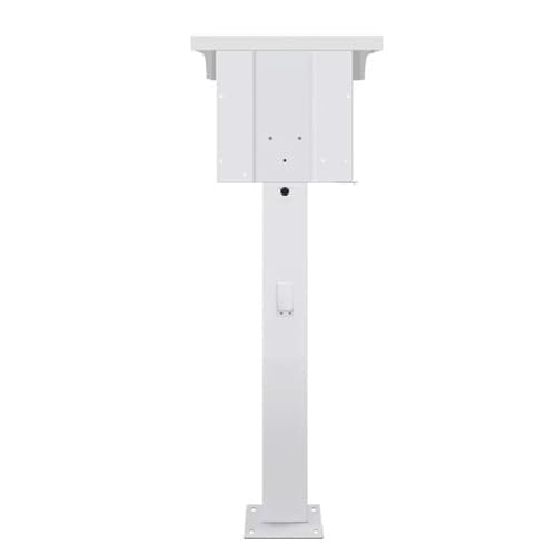 Support de chargeur pour véhicule électrique en acier laminé robuste pour borne extérieure
