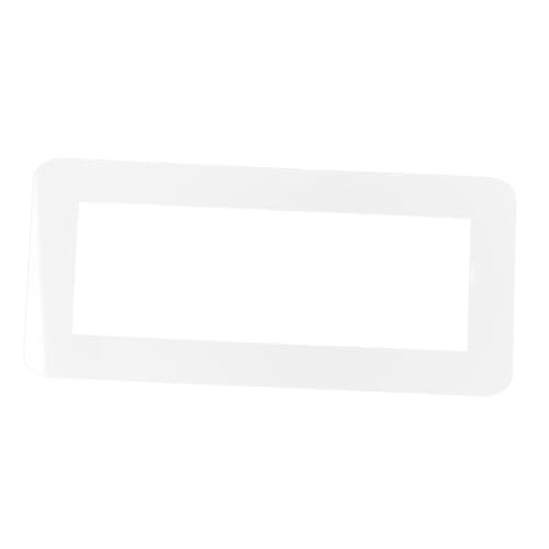 Placa de acrílico de 260x86 mm para marco de luz de tres elementos 2