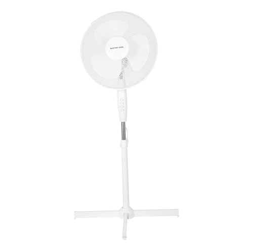 A2Z Piédestal Ventilateur 16 Pouces 3 Vitesse Paramètre Large Incliné Oscillante - Pedestal Fans PF11601 White