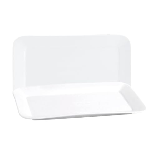 Quid Basic Fuente Rectangular Porcelana 35,8x21cm Porcelana Apto Microondas Apilable
