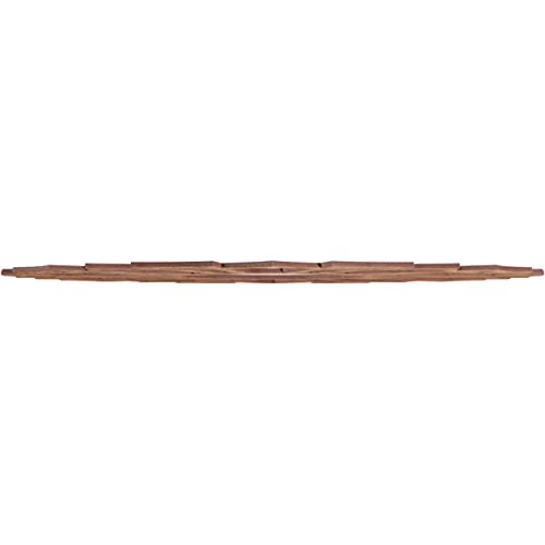 Image of Ekena Millwork 26 inchOD x 9 1 /8 inchID x 3 /8 inchT Augustus Wood Fretwork Pierced Ceiling Medallion, Walnut