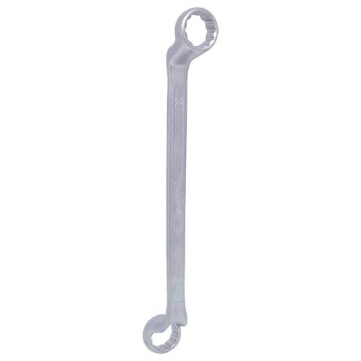 KS Tools 517.0816 CLASSIC Doppel-Ringschlüssel, gekröpft, 24x27mm