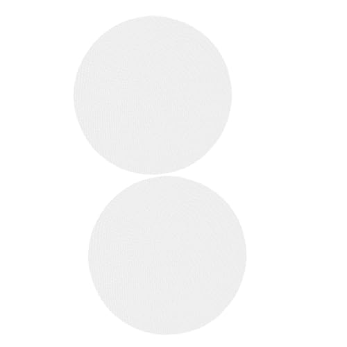 Cabilock 2Sheets Reusable Non Stick Silicone Steamer Liners Steamed Bun Mats for Cleanup for Home Restaurant Use