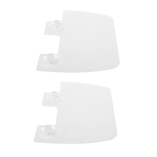 Fixoshee 2 Piezas Protector De Salpicaduras Para Fregadero De Cocina Con Ventosas De Pantalla Salpicaduras Para Lavado De Platos Y Limpieza De Verduras Fácil Instalación Y Sujeción