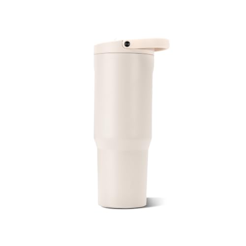 Image of HydroJug Sport 40 oz Insulated Stainless Steel Water Bottle, Cream