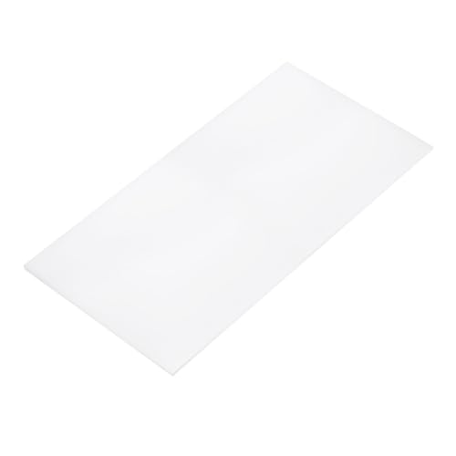 Image of DMiotech 12 x 24 x 3 /16 Inch Plastic UHMW Sheets, Ultra High Molecular Weight Polyethylene, Opaque White Polyethylene Board for Automotive, Chemical, Manufacturing, DIY Home Kitchen