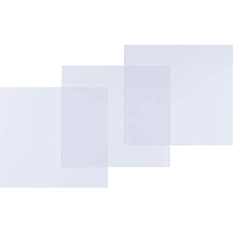 Pavo - Tapas para encuadernación A4, PVC, transparente Cover