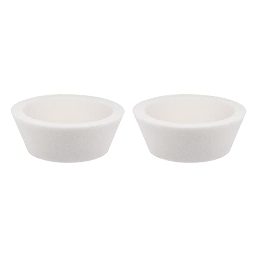 sourcing map 5 Inch 46 Grit Grinding Wheel, White Corundum