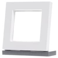 Jung A5581BFWWM Rahmen, 1fach, A 550, schneeweiß matt