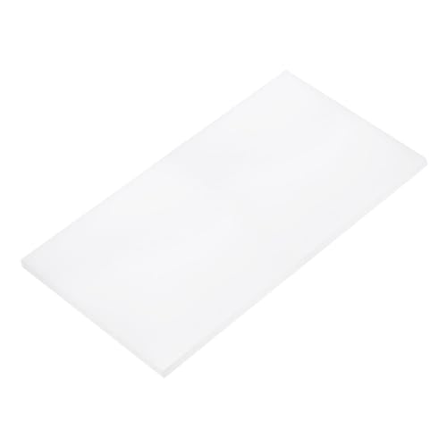 Image of DMiotech 24 x 48 x 3 /4 Inch Plastic UHMW Sheets, Opaque White Ultra High Molecular Weight Polyethylene for Industrial Chemical Home Automotive DIY Crafts