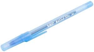 Bic Round Stic Medium Writing Ball Pen - BLUE - PACK OF 8