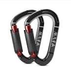 RIGINADO – Karabiner Klettern Kletterausrüstung, UIAA-Zertifiziert 2 St