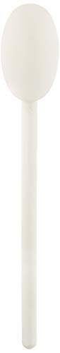Image of Mercer Culinary Hell's Tools Hi-Heat 12-Inch Mixing Spoon, White