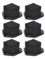 TOPINCN 6 Pcs Dust Cup Filter Replacement Handheld Vacuum Cleaner Filter Dust Cup Filter for Shark Vacuum Cleaner Filter