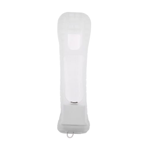 Culnflun Adaptador Motion Plus para Wii Remote Controler Mejorado Sensor de Movimiento de Movimiento Cubierta de Caja de Silicona para Juegos Wii Material de ABS en Blanco o Negro (Blanco)