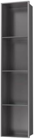 Wall Shampoo Storage Cabinet Stainless Steel Recessed Wall Niche Shower Caddy Cream Color 320x320x125mm Organized Niche Boxes for