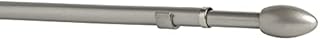 Brass / Silver Metal Extendable Café Rod 9 - 11mm (Antique Brass, 120 - 215cm)