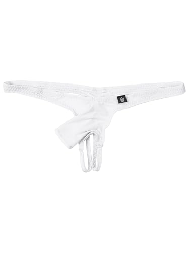 Men's Thongs Elephant Nose Strings Underwear T-Back Thong Mini String Lingerie Underwear Panties Bikini2