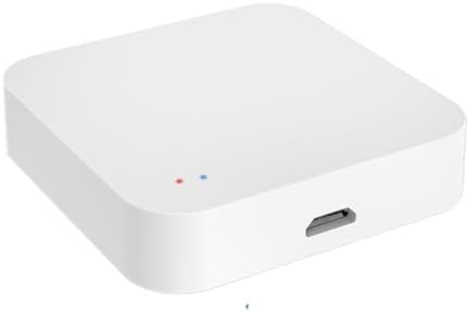 Gorilley Tuya Zigbee Hub Wireless Multi Mode Gateway for ZigBee Devices Via Smart Life Tuya Smart Home Zigbee 3.0 Wireless Host Smart Multi-Mode Gateway