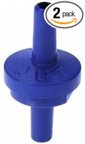 SN Aquatic Non-Return Blue Colour Check Valve Oxygen System Aquarium Fish Tank Air Pump Accessories 2PCS/Set