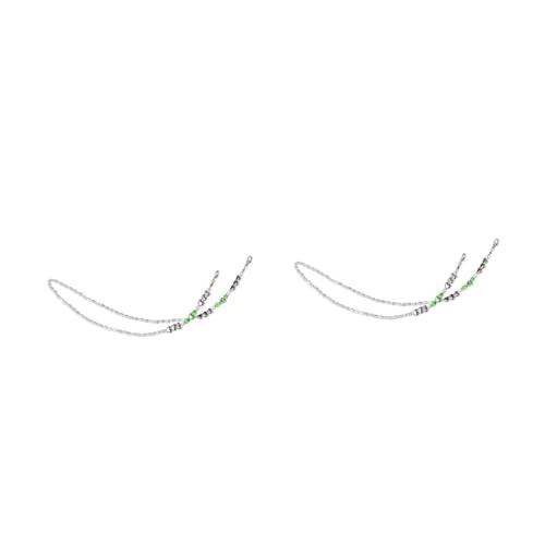 OATIPHO 2piezas Cadena Antipérdida Para Gafas y Perlas y Cuentas Kallaite Accesorio De Moda Multifuncional Para Uso Diario